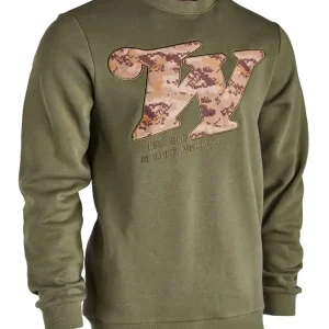 Winchester Sweatshirt Redstone, Khaki Meistverkauft